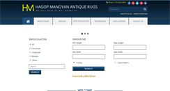 Desktop Screenshot of hagopmanoyan.com